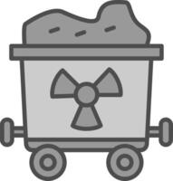 uranium filay icoon vector