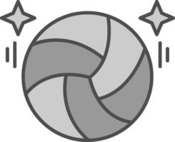 volleybal filay icoon vector