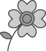 geranium filay icoon vector