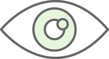 oog filay icoon vector