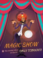 Magic Show-poster vector