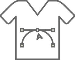 overhemd ontwerp filay icoon vector