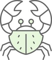 krab filay icoon vector