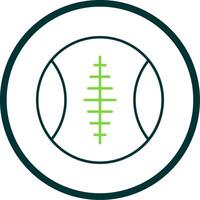sport- bal lijn cirkel icoon vector