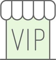 vip filay icoon vector