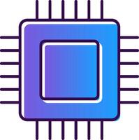 stroomkring bord helling gevulde icoon vector