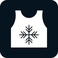 tanktop glyph twee kleur icoon vector