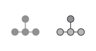 pictogram hiërarchie tekenen vector