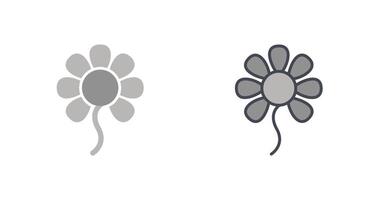 klein bloemen icoon vector