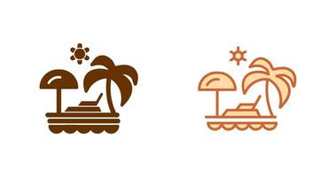 pictogram vakantieplekken vector