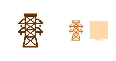 elektriciteit toren icoon vector