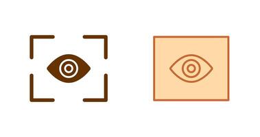 oog scan pictogram vector