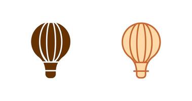 hete luchtballon icoon vector