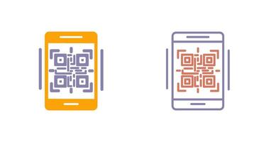 QR-code pictogram vector