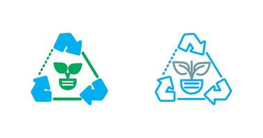 recycle pijlen icoon vector