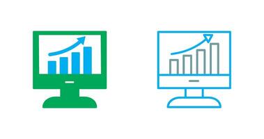 zakelijke groei pictogram vector