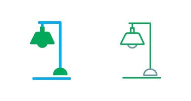 lampen staan icoon vector