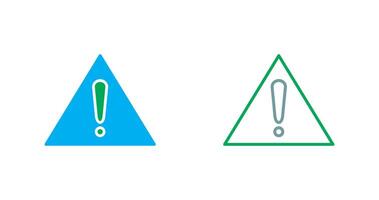 waarschuwing teken pictogram vector