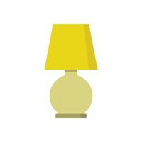 nachtkastje lamp in vector