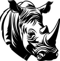 neushoorn - hoog kwaliteit logo - illustratie ideaal voor t-shirt grafisch vector