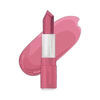 illustratie van roze lippenstift vector