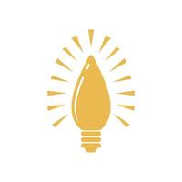 decoreren lamp lamp icoon sjabloon illustratie ontwerp vector