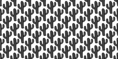 cactus naadloos patroon woestijn botanica bloem fabriek tuin tekenfilm tegel behang tekening herhaling achtergrond illustratie sjaal geïsoleerd ontwerp vector