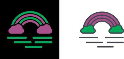 regenboog pictogram ontwerp vector