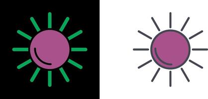 zon pictogram ontwerp vector