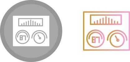 thermoregulator icoon ontwerp vector