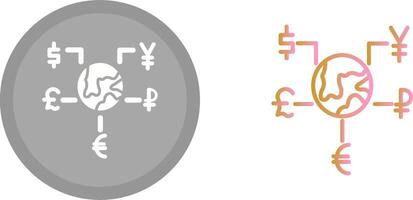 valuta icoon ontwerp vector