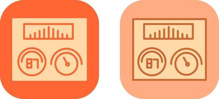 thermoregulator icoon ontwerp vector