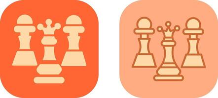 schaak icoon ontwerp vector