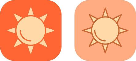 zon pictogram ontwerp vector