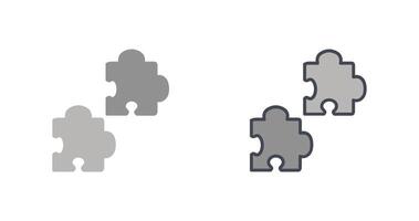 puzzel pictogram ontwerp vector