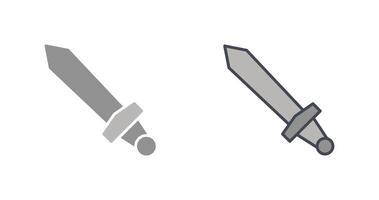 zwaard icoon ontwerp vector