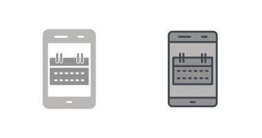 kalender pictogram ontwerp vector