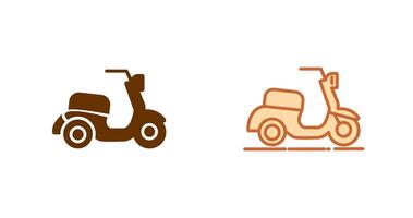 scooter icoon ontwerp vector