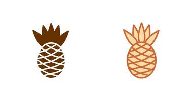 ananas pictogram ontwerp vector