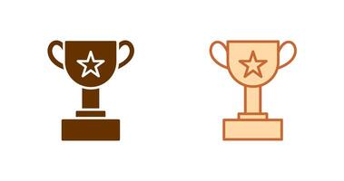 trofee icoon ontwerp vector