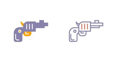 revolver icoon ontwerp vector