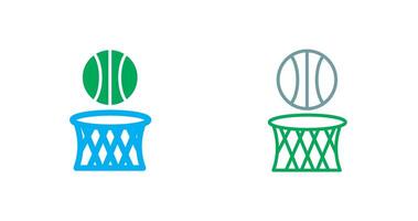 basketbal icoon ontwerp vector