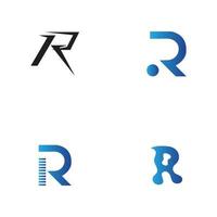 letter r logo sjabloon vector pictogram ontwerp