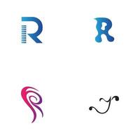 letter r logo sjabloon vector pictogram ontwerp