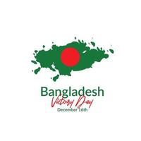 dag van de overwinning van bangladesh vector