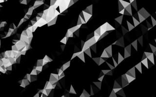 licht zilver, grijs driehoek mozaïek- omslag. vector