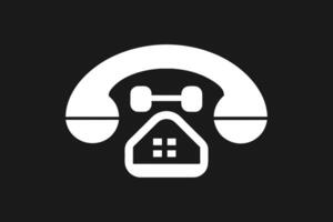 telefoon icoon verzameling. gemakkelijk zwart en wit telefoon telefoontje symbool vector