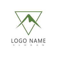 berg logo sjabloon symbool ontwerp vector