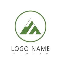 berg logo sjabloon symbool ontwerp vector