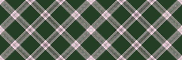 fluweel controleren structuur tartan, vouw textiel patroon kleding stof. evenement achtergrond plaid naadloos in licht en donker kleuren. vector